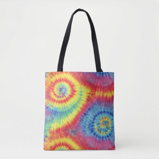 Colorful Tie Dye Tote Bag (Voorkant)