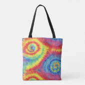 Colorful Tie Dye Tote Bag (Achterkant)