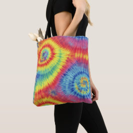Colorful Tie Dye Tote Bag