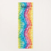 Colorful Tie Dye Yogamat (Achterkant)