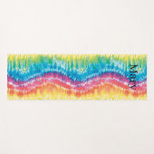 Colorful Tie Dye Yogamat (Voorkant (horizontaal))