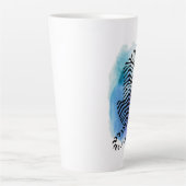 Colorful Tiger Latte Mok (Voorkant)