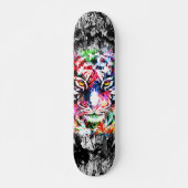 Colorful Tiger Skateboard Deck - Tiger (Voorkant)