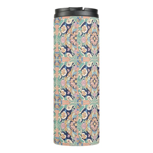 Colorful Tile-ontwerp Thermosbeker (Achterkant)