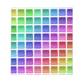 COLORFUL TILE SQUARES NOTITIEBLOK (Voorkant)
