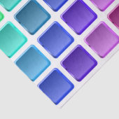 COLORFUL TILE SQUARES TISSUEPAPIER (Detail)