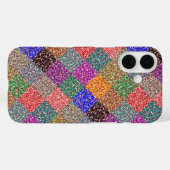 Colorful Tiled Checkerboard Duvet Hoesje (Achterkant (horizontaal))