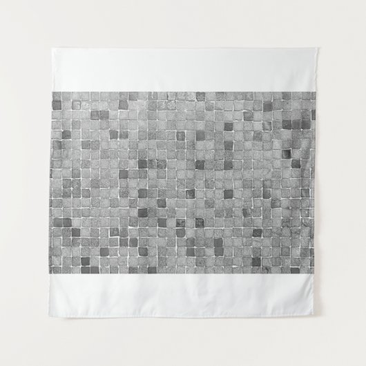 Colorful tiles in Lisbon in urban wallabstract an Wandkleed (Voorkant)