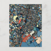 Colorful Tokyo Map Briefkaart (Voorkant)