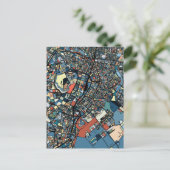 Colorful Tokyo Map Briefkaart (Staand voorkant)