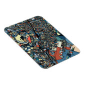 Colorful Tokyo Map Magneet (Rechterzijde)