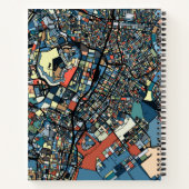 Colorful Tokyo Map Notitieboek (Achterkant)