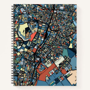 Colorful Tokyo Map Notitieboek