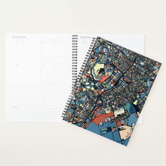 Colorful Tokyo Map Planner (Display)