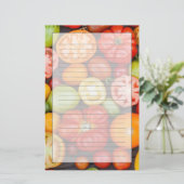 Colorful Tomatoes Briefpapier (Staand voorkant)