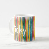 Colorful Toothpicks, Picky Koffiemok (Voorkant links)