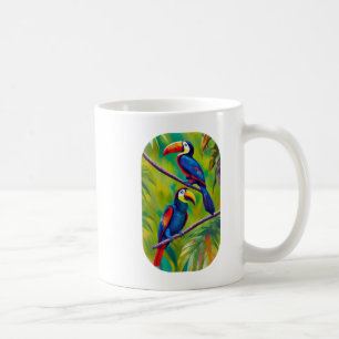 Colorful Toucan Bird Art Koffiemok