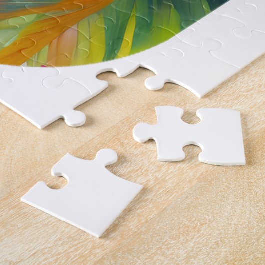 Colorful Toucan Bird Art Legpuzzel (Zijkant)