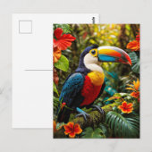 Colorful Toucan Bird Briefkaart (Voorkant / Achterkant)