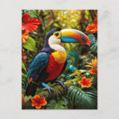 Colorful Toucan Bird Briefkaart (Voorkant)