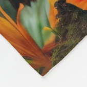 Colorful Toucan Bird Fleece Deken (Hoek)