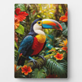Colorful Toucan Bird Fotoplaat (voorkant)