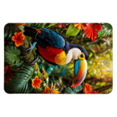 Colorful Toucan Bird Magneet (Horizontaal)