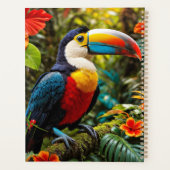 Colorful Toucan Bird Planner (Achterkant)