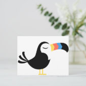 Colorful Toucan Briefkaart (Staand voorkant)