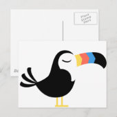 Colorful Toucan Briefkaart (Voorkant / Achterkant)