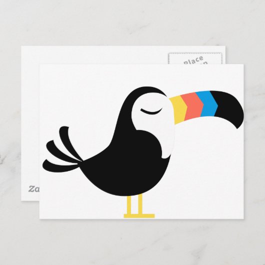 Colorful Toucan Briefkaart (Voorkant / Achterkant)