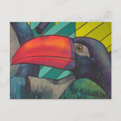 Colorful Toucan Graffiti Briefkaart (Voorkant)