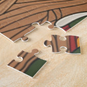 Colorful Toucan Jigzaag Puzzle Legpuzzel (Zijkant)