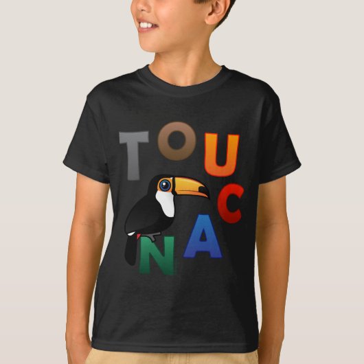 Colorful Toucan T-shirt (Voorkant)
