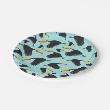 Colorful Toucan Tropical Bird Pattern