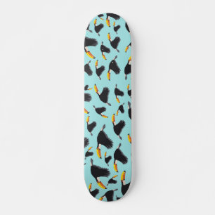 Colorful Toucan Tropical Bird Pattern Persoonlijk Skateboard