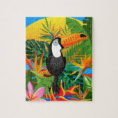 Colorful Toucan Tropical Rainforest Puzzle Legpuzzel (Verticaal)