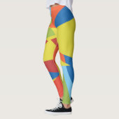 Colorful Toucan Vibes Abstract Leggings (Links)