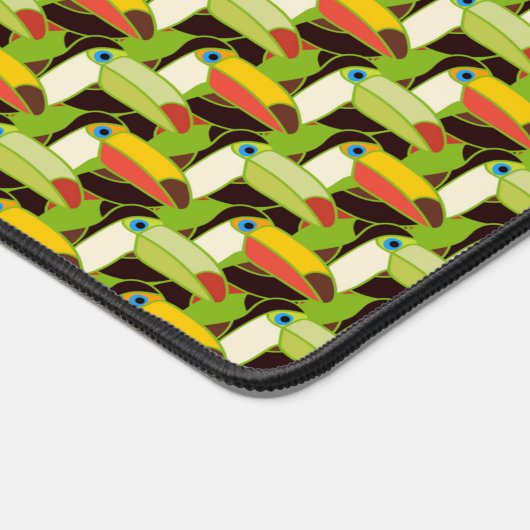 Colorful Toucans Bureaumat (Hoek)