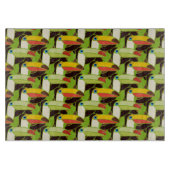Colorful Toucans Snijplank (Voorkant)
