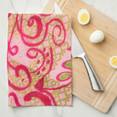 Colorful Towel Theedoek (Quarter Fold)