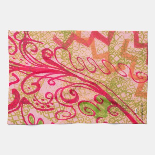 Colorful Towel Theedoek (Horizontaal)