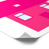 Colorful Town Poster (Hoek)