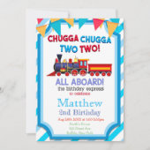 Colorful Train 2e verjaardag (Voorkant)