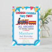 Colorful Train 2e verjaardag (Staand voorkant)