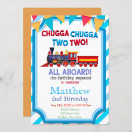 Colorful Train 2e verjaardag