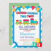 Colorful Train 2e verjaardag (Voorkant / Achterkant)