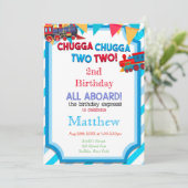 Colorful Train 2e verjaardag (Staand voorkant)