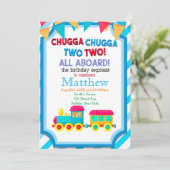 Colorful Train 2e verjaardag (Staand voorkant)
