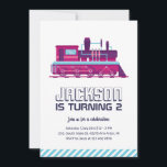 Colorful  Train Kids Birthday Kaart<br><div class="desc">Cute design voor kinderen,  jongens of meisjes die van de trein houden. Ideaal voor een feestdag. U kunt de formulering aanpassen aan andere gelegenheden.</div>